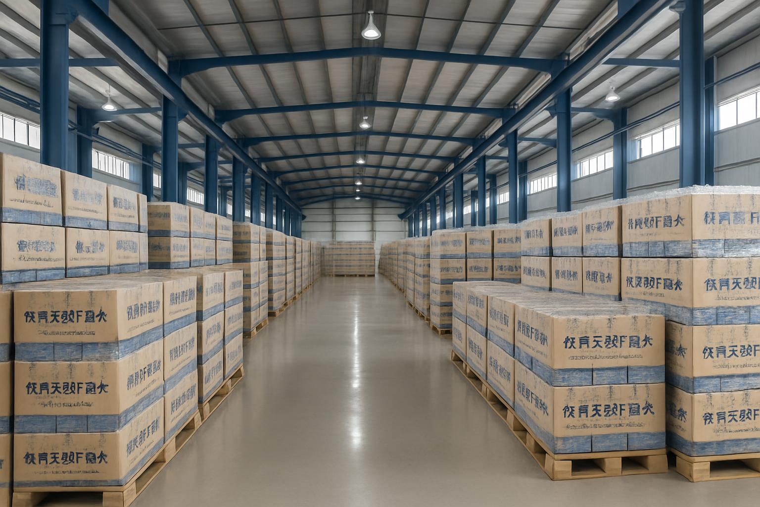 世罕泉桶装水堆放